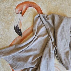 3/$25 Unbranded Neutral Khaki Knit Scarf Lightweight
